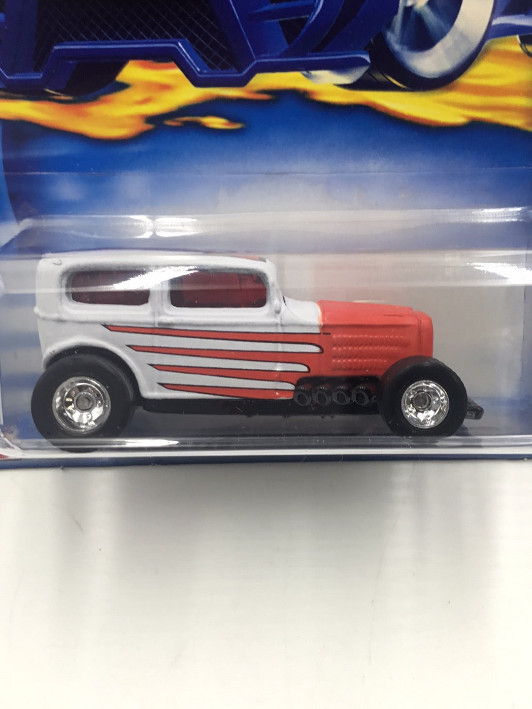 2003 Hot Wheels #7 Midnight Otto Treasure Hunt real riders BB5