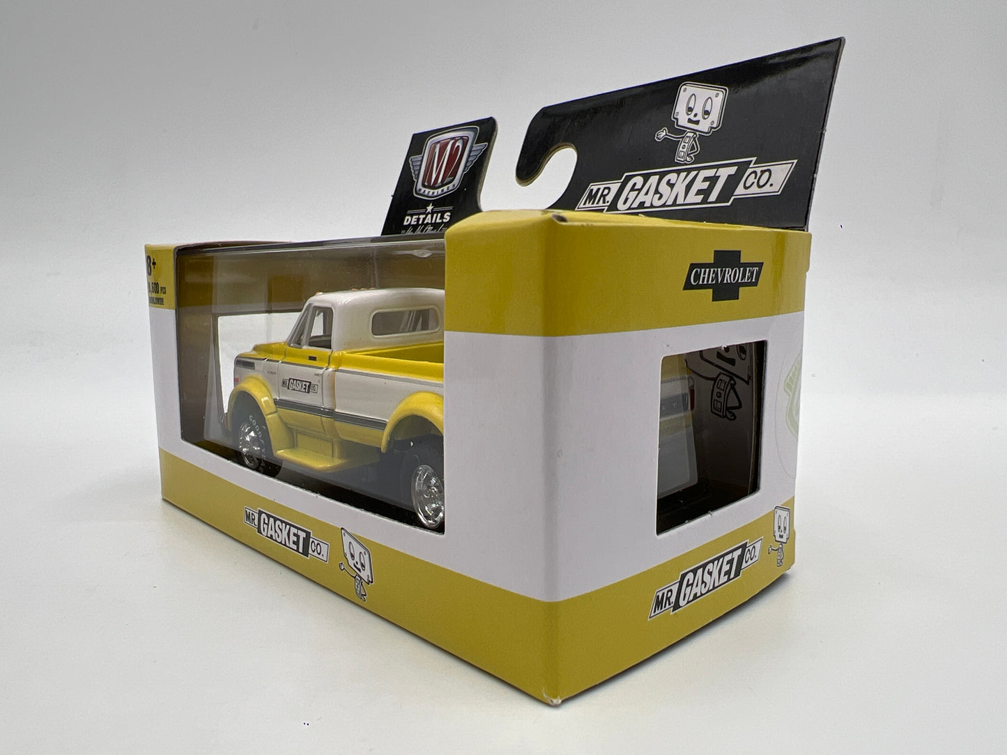 M2 Machines 1970 Chevrolet C60 Truck Yellow Mr Gasket R71