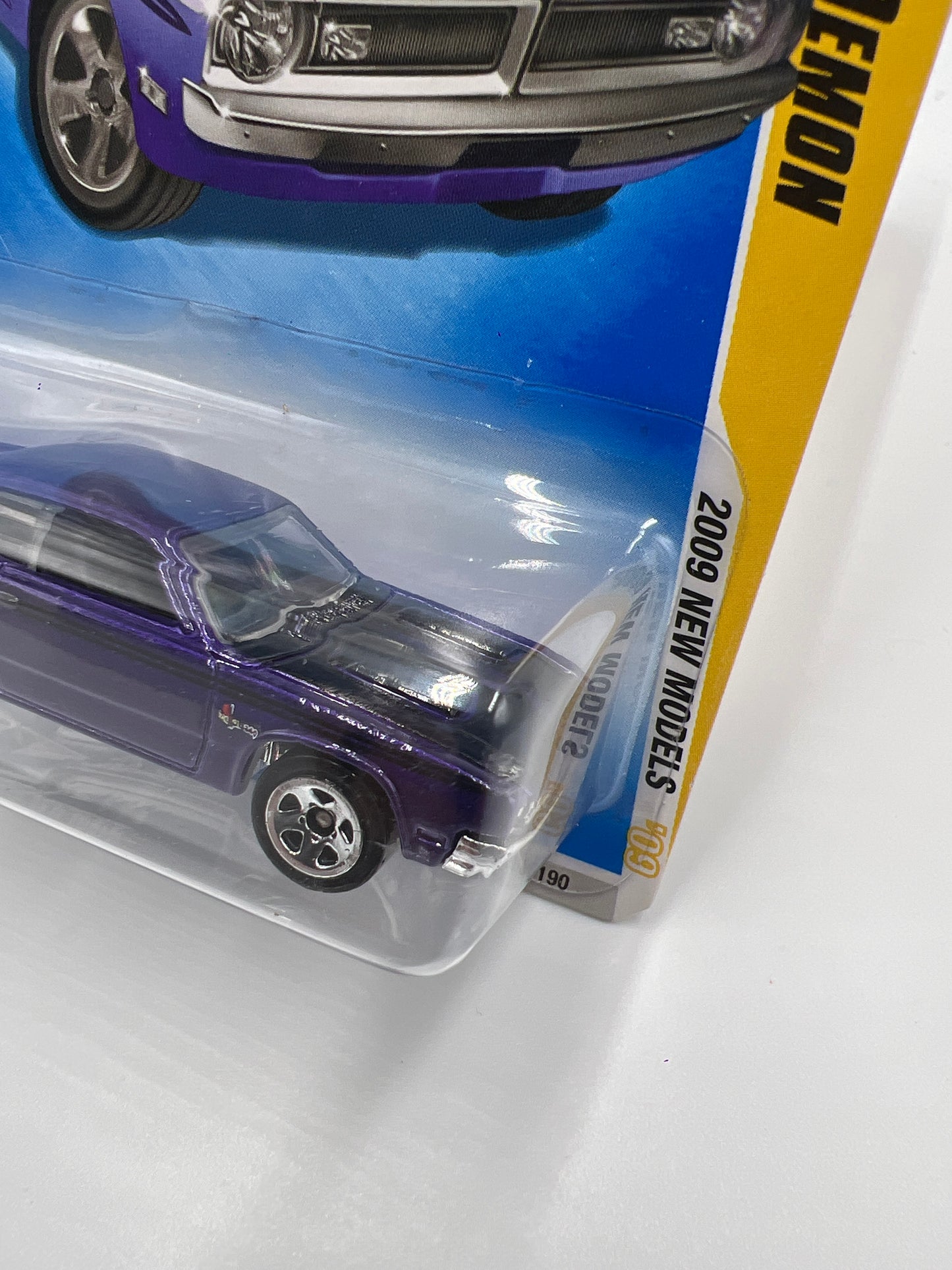 2009 Hot Wheels New Models #13 71 Dodge Demon Purple 50E