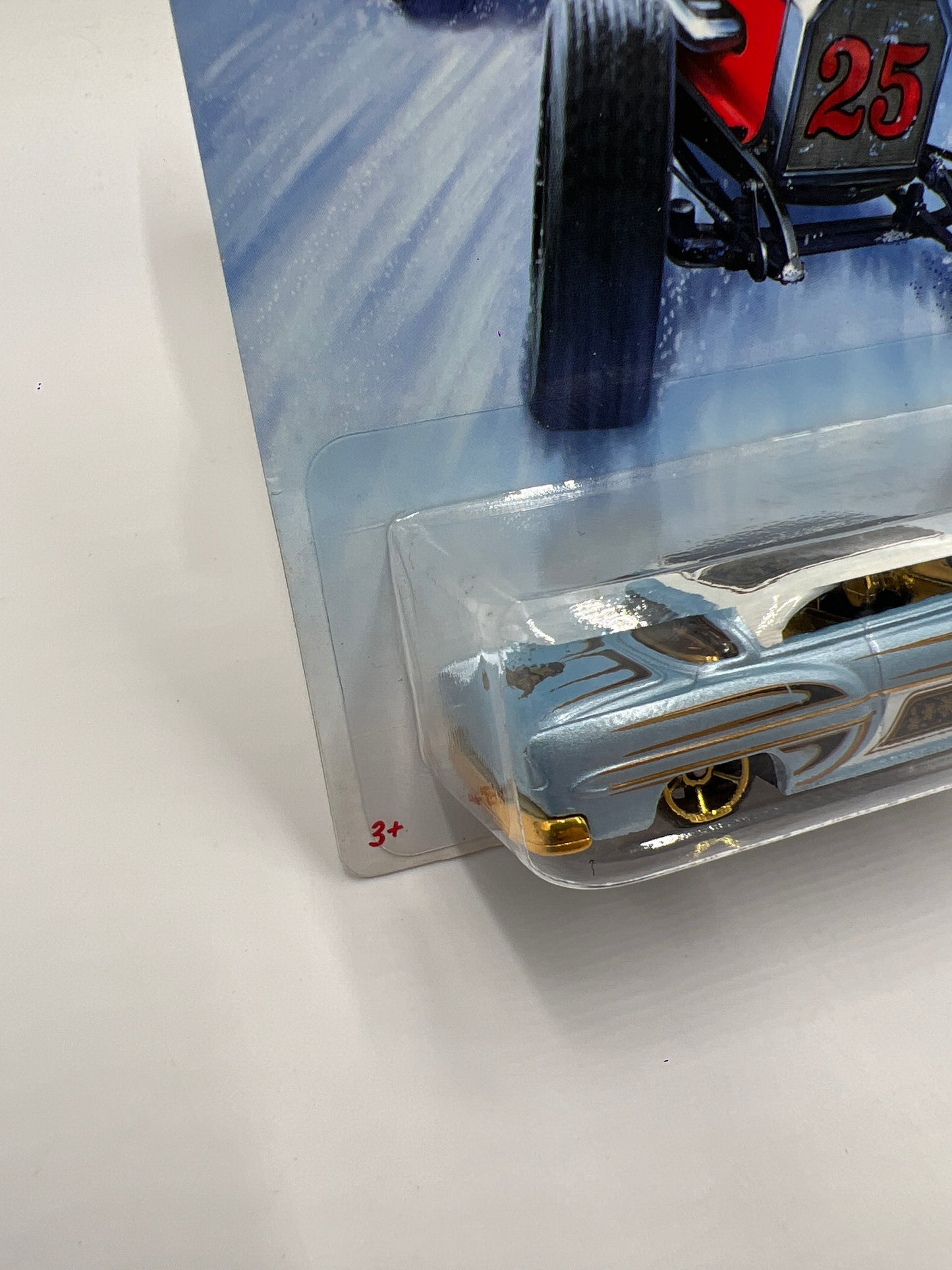 2014 Hot Wheels Holiday Hot Rods #2 Custom 53 Chevy Light Blue 158A