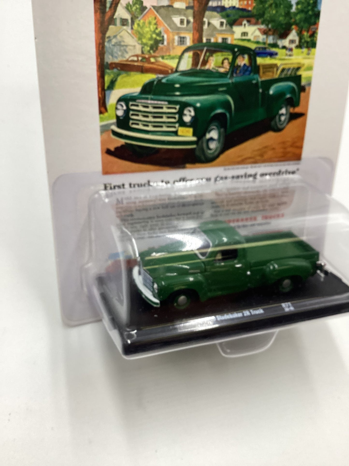 M2 Machines Auto Drivers 1950 Studebaker 2R Truck Green R71 190H