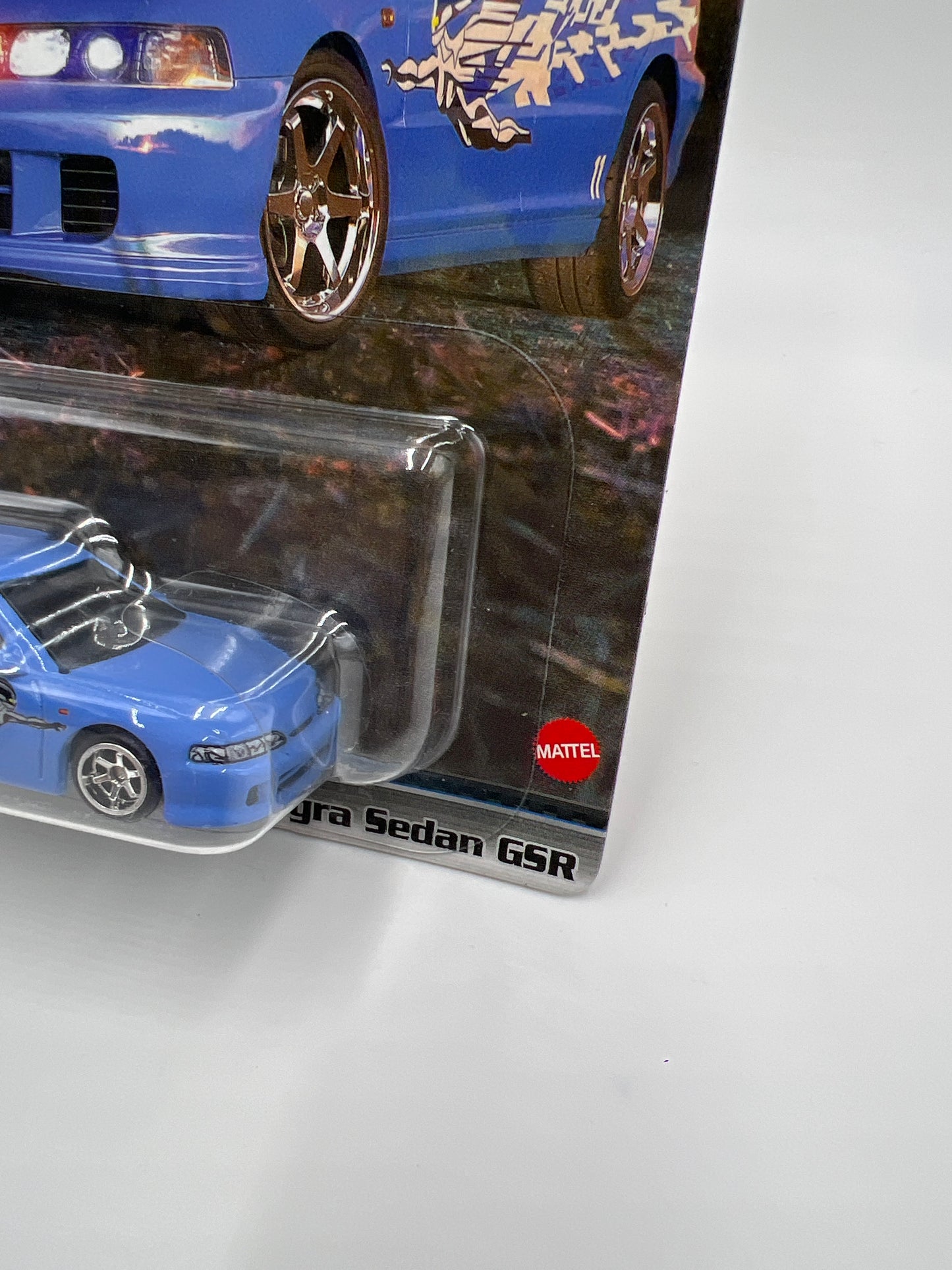Hot Wheels Premium Fast & Furious #1 Custom Acura Integra Sedan GSR Blue 248F