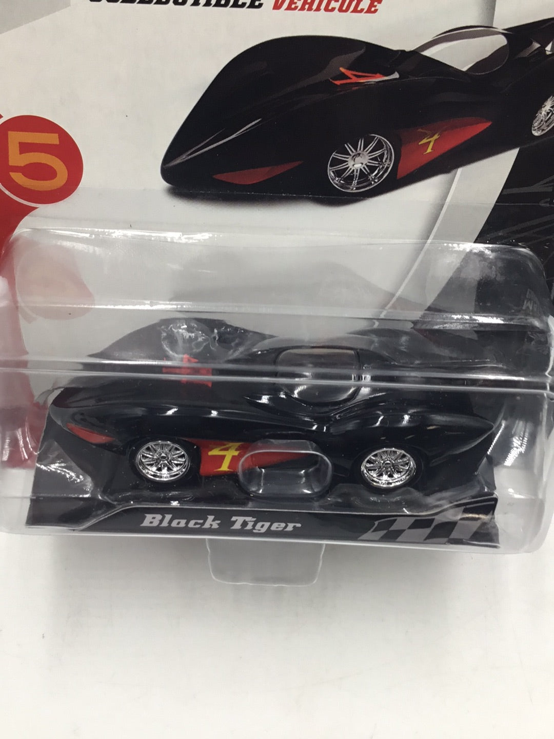 2008 Jada 1/55 Speed Racer Black Tiger Rare VHTF