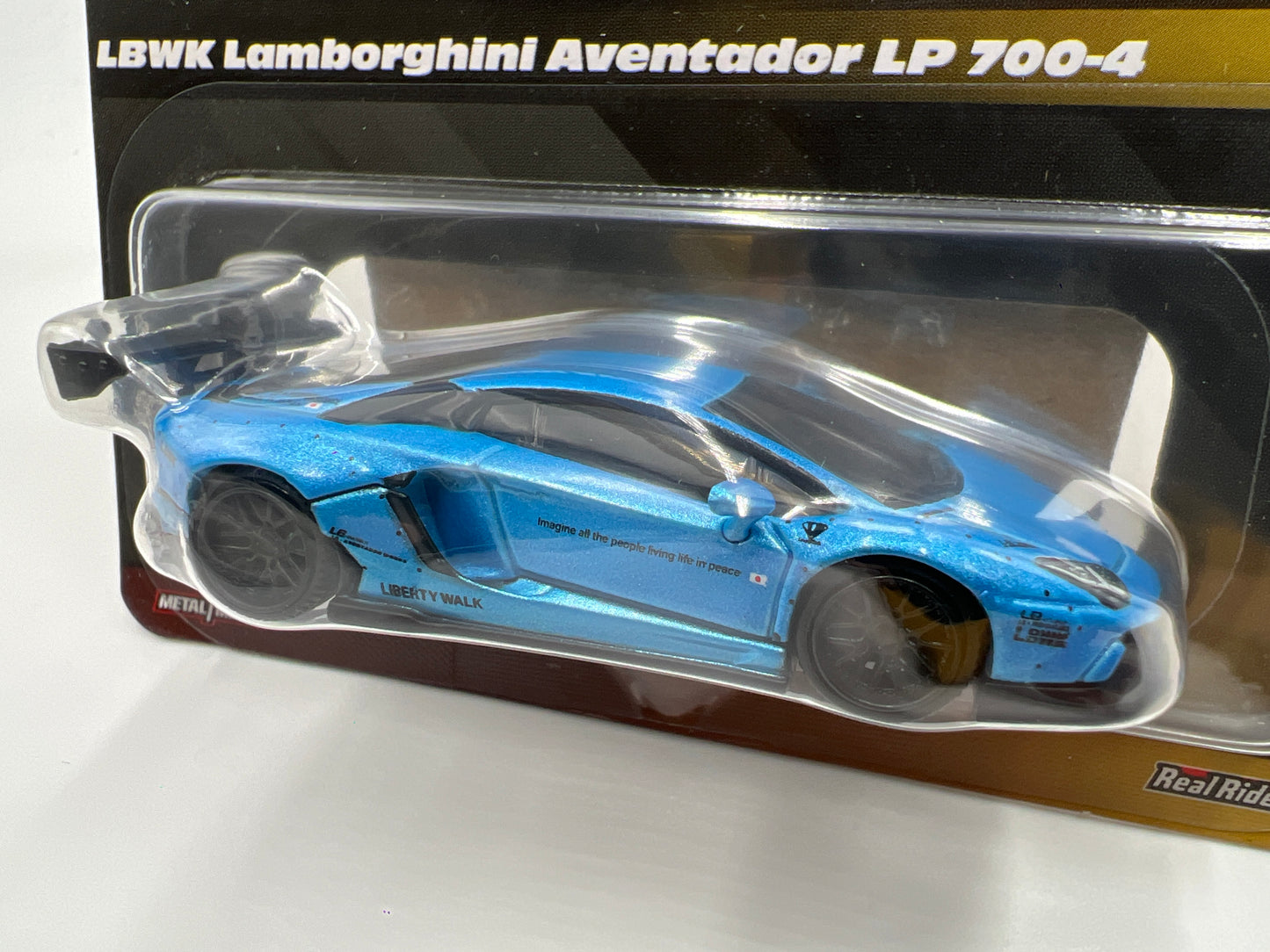 Hot Wheels RLC Elite 64 #4 LBWK Lamborghini Aventador LP 700-4 Blue W/Protector