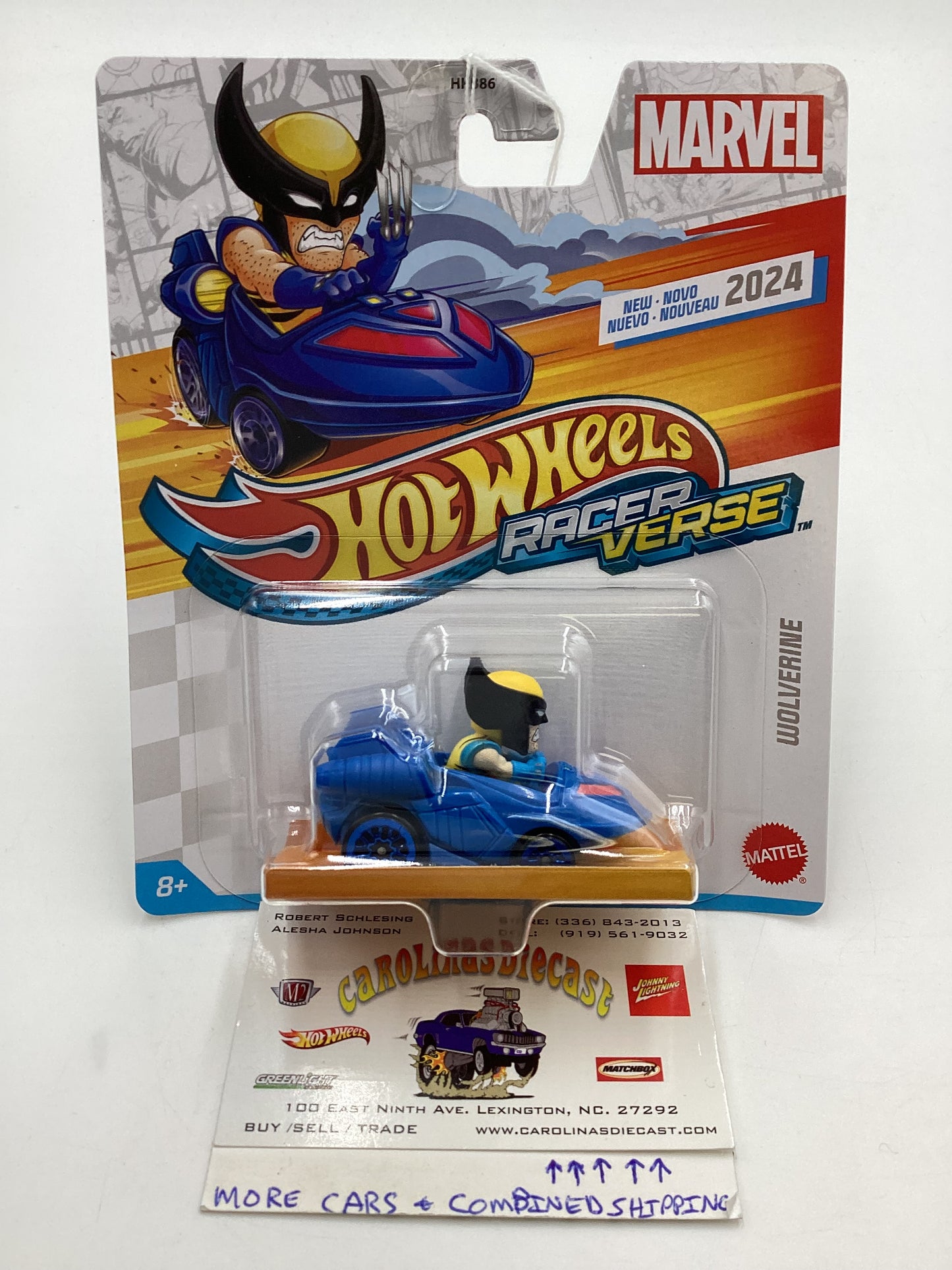 2024 Hot Wheels Racer Verse Wolverine