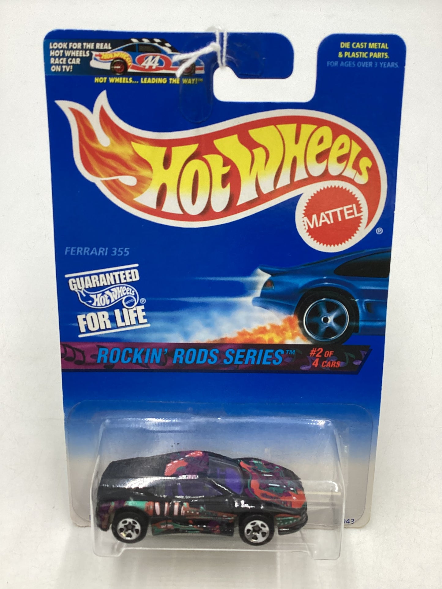 1997 Hot Wheels Rockin Rods Series #570 Ferrari 355 Black (SR)