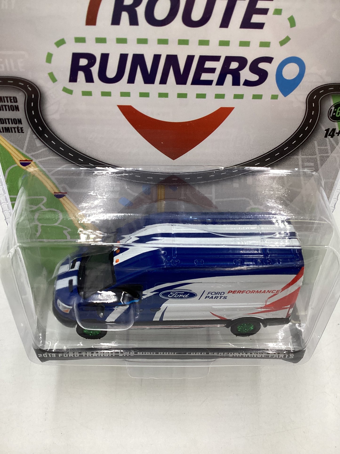 Greenlight Route Runners CHASE Series 4 2019 Ford Transit LBW High Roof Ford Performance Parts