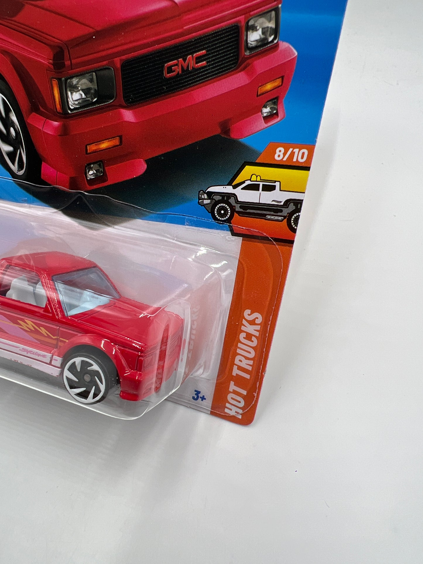 2025 Hot Wheels P Case Hot Trucks #119 91 GMC Syclone Red 43B