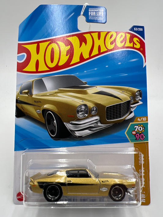 2025 Hot Wheels C Case #53 70 Chevy Camaro RS Gold 4C