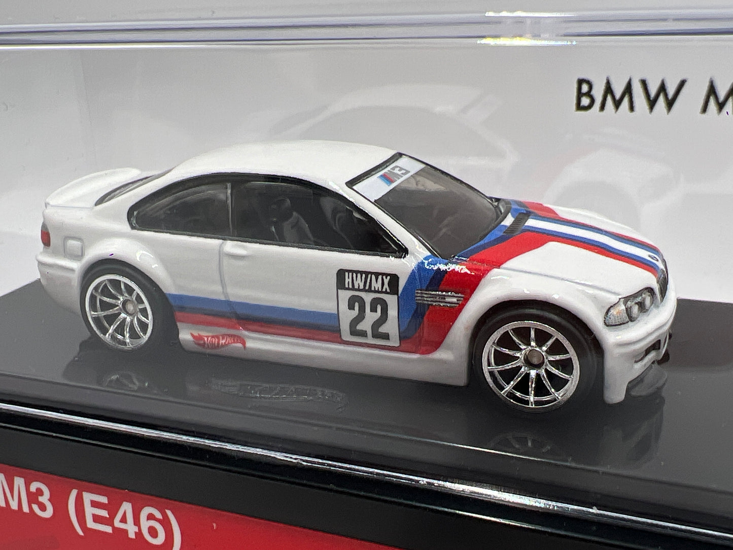 2022 Hot Wheels Salon Mexico Convention BMW M3 E46 White
