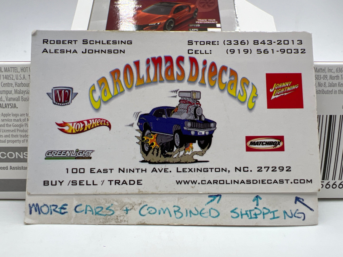 Hot Wheels iD Turbo Series 2 #1 19 Acura NSX Orange 1 sealed