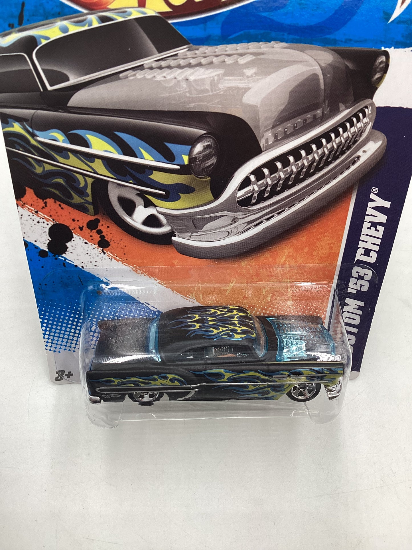 2011 Hot Wheels #91 Grey Custom 53 Chevy 11C