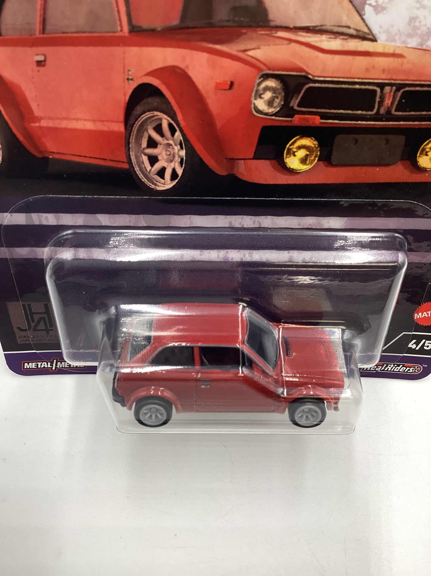 2024 Hot Wheels Japan Historics 4 #4 73 Honda Civic Custom Red 242E