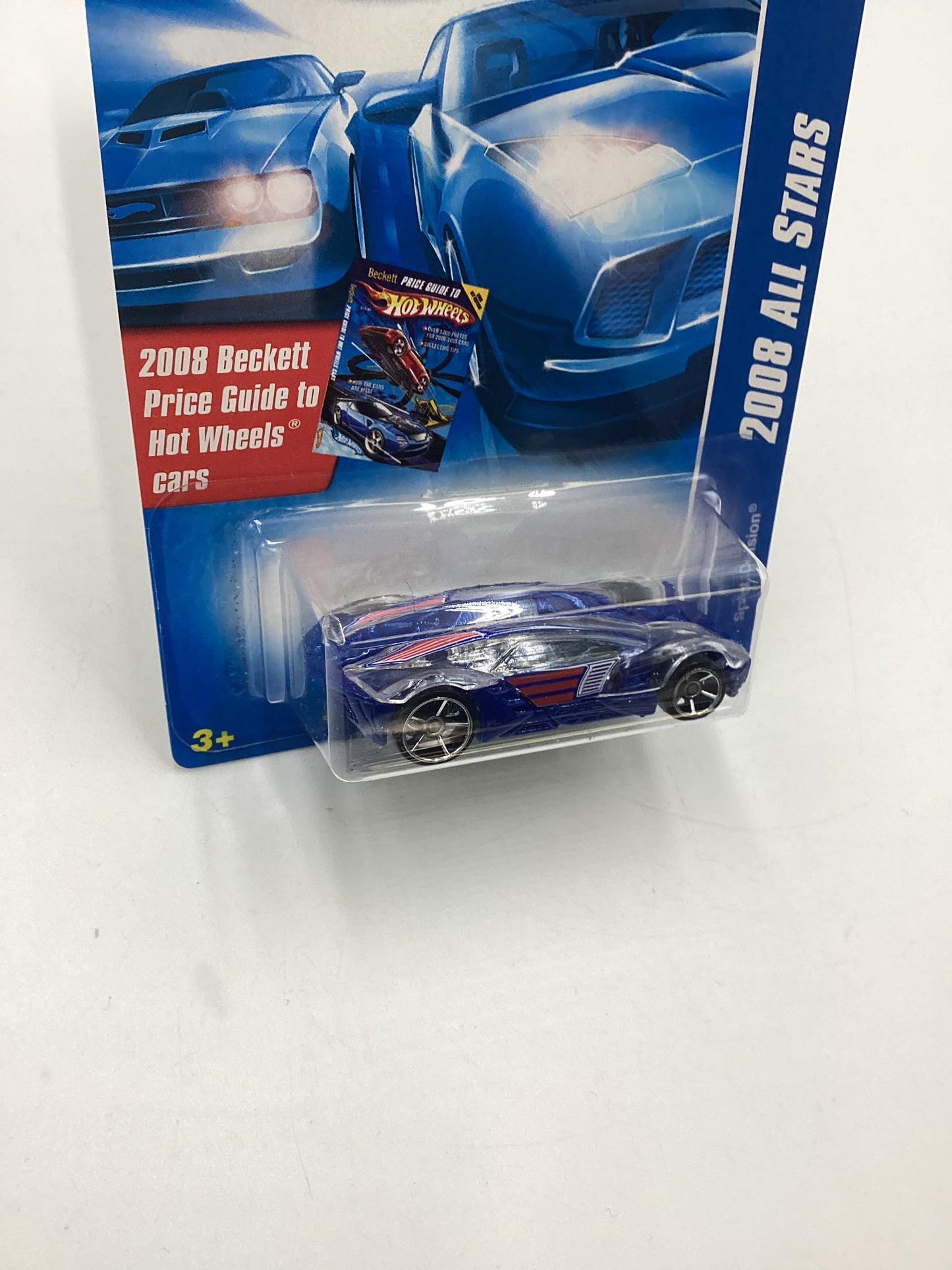 Hot Wheels Stars #59 Split Decision Blue