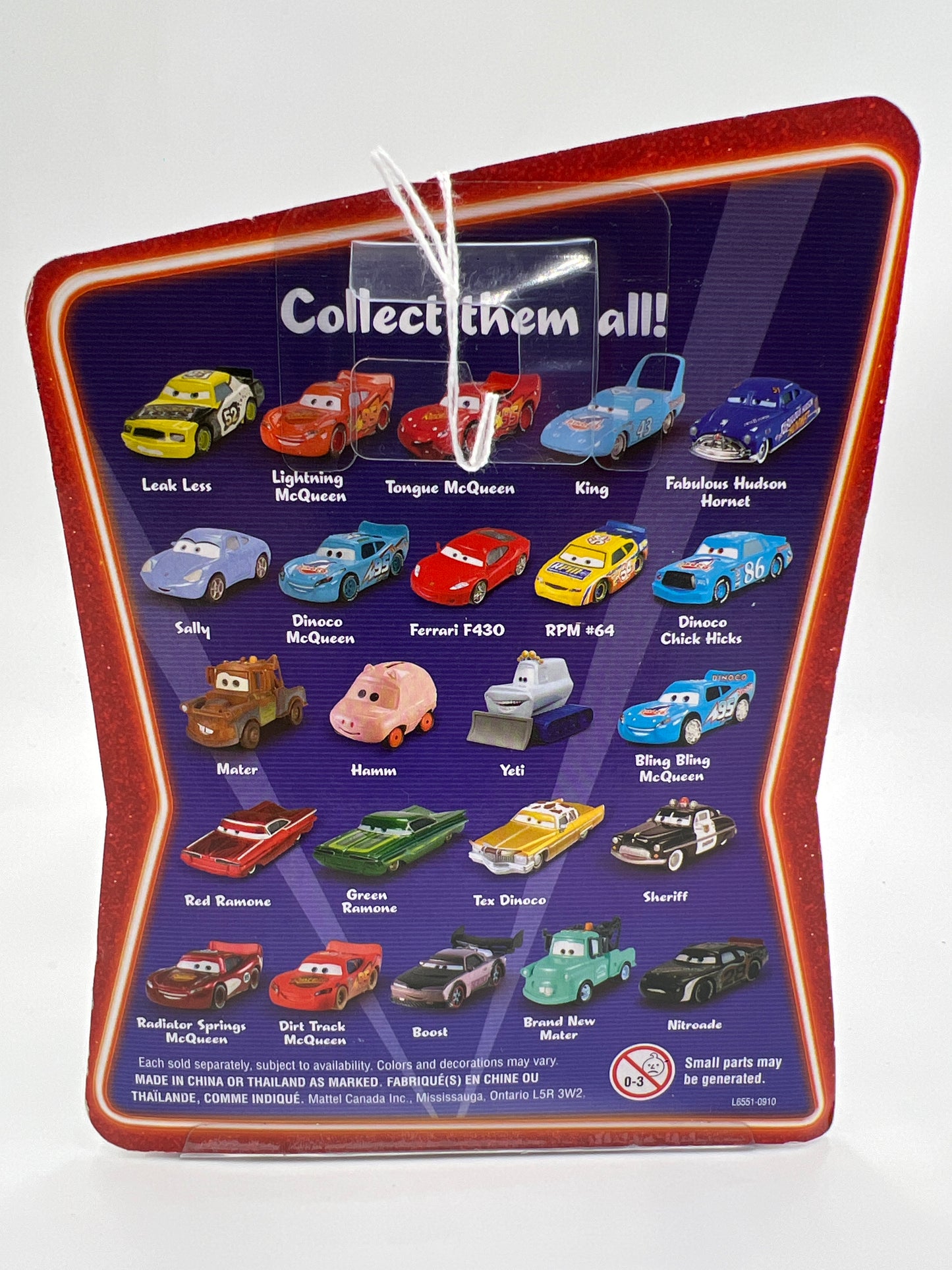 Disney Pixar Cars Supercharged Bling Bling McQueen Blue 137C