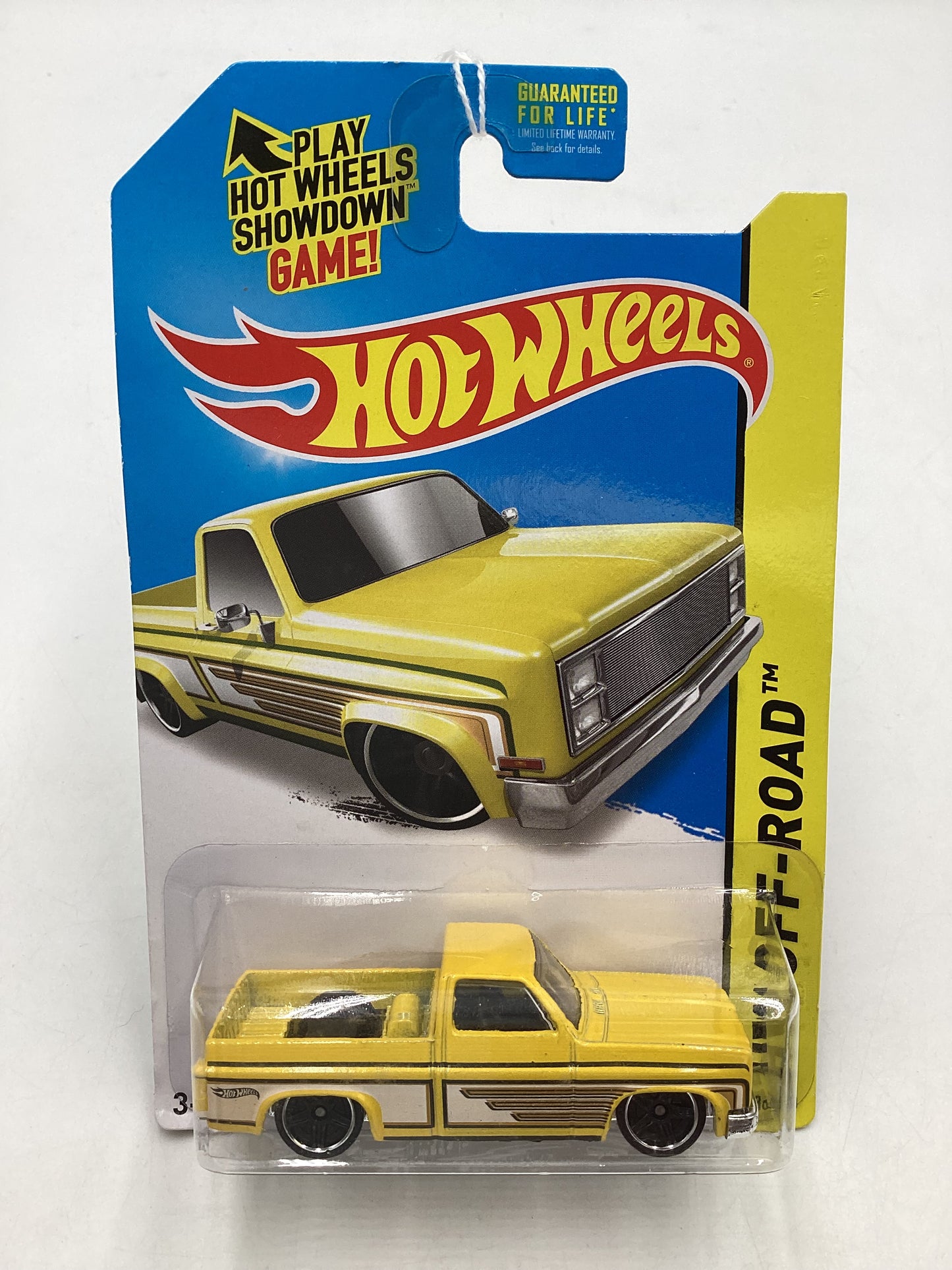 2014 Hot wheels #136 83 Chevy Silverado Yellow