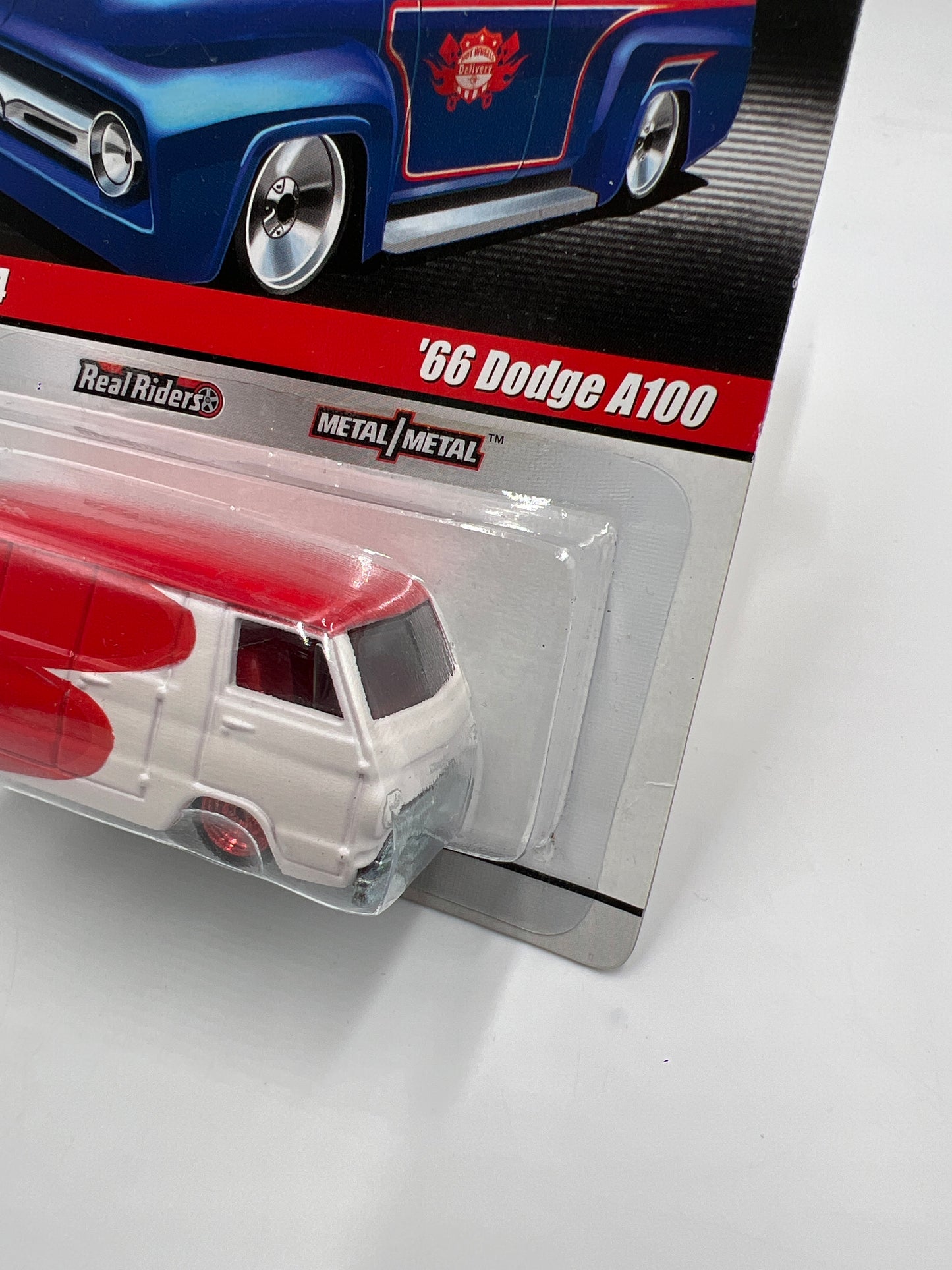 Hot Wheels Premium Delivery Slick Rides #33 66 Dodge A100 Red/White Spirit 76 244B