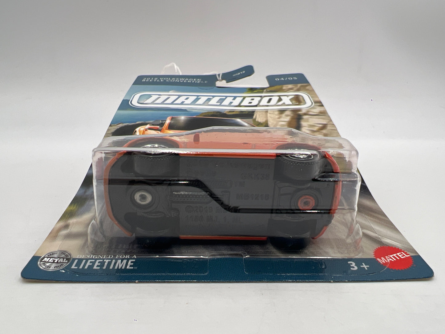 2025 Matchbox Germany Series #4 2019 Volkswagen Beetle Convertible Orange 162D