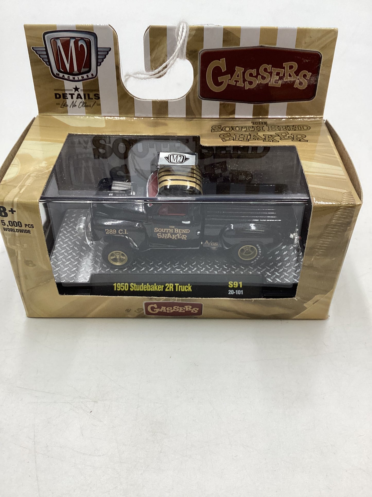 M2 Machines Gassers S91 1950 Studebaker 2R Truck Black