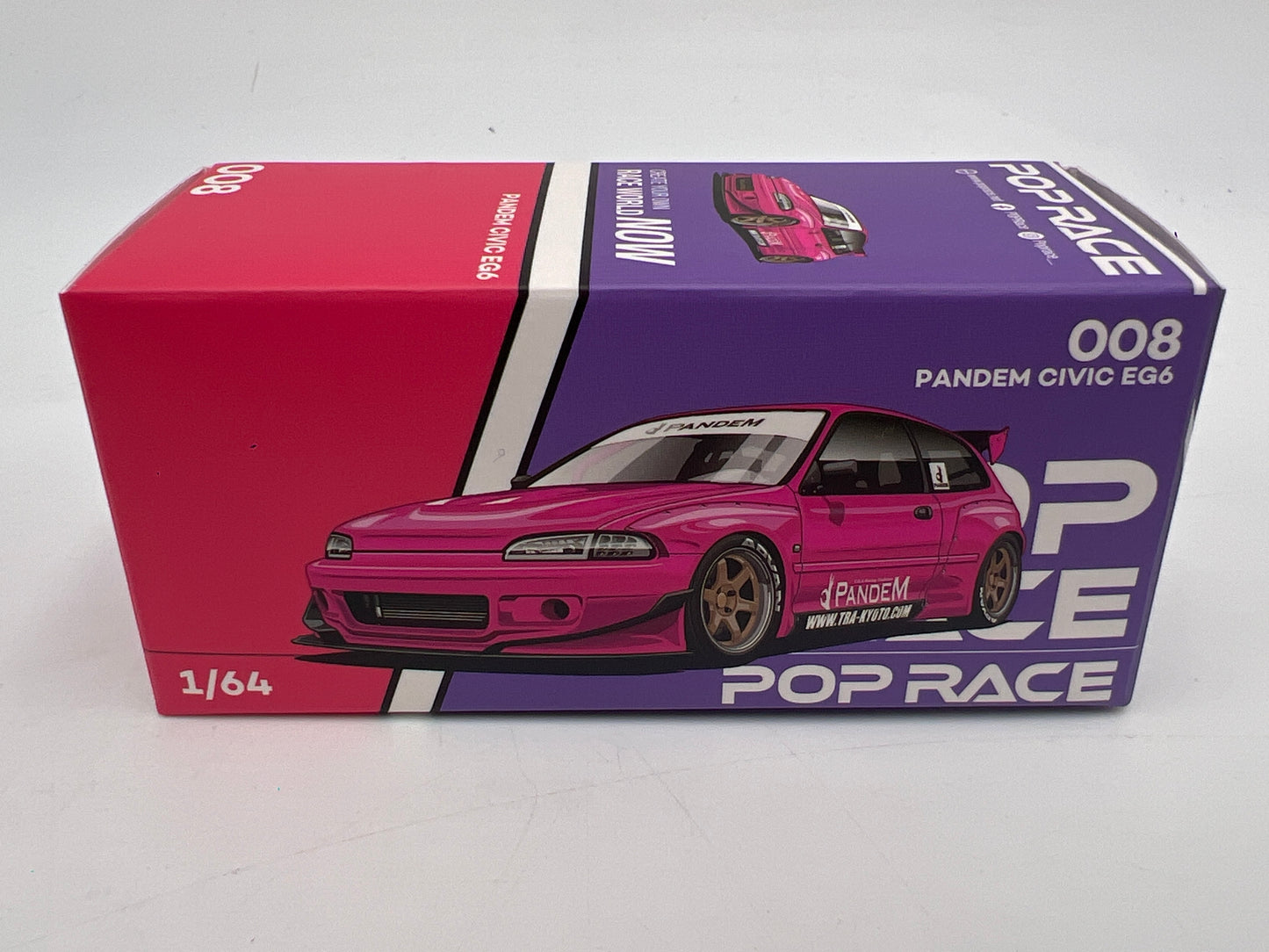 Pop Race #008 Pandem Honda Civic EG6 Pink