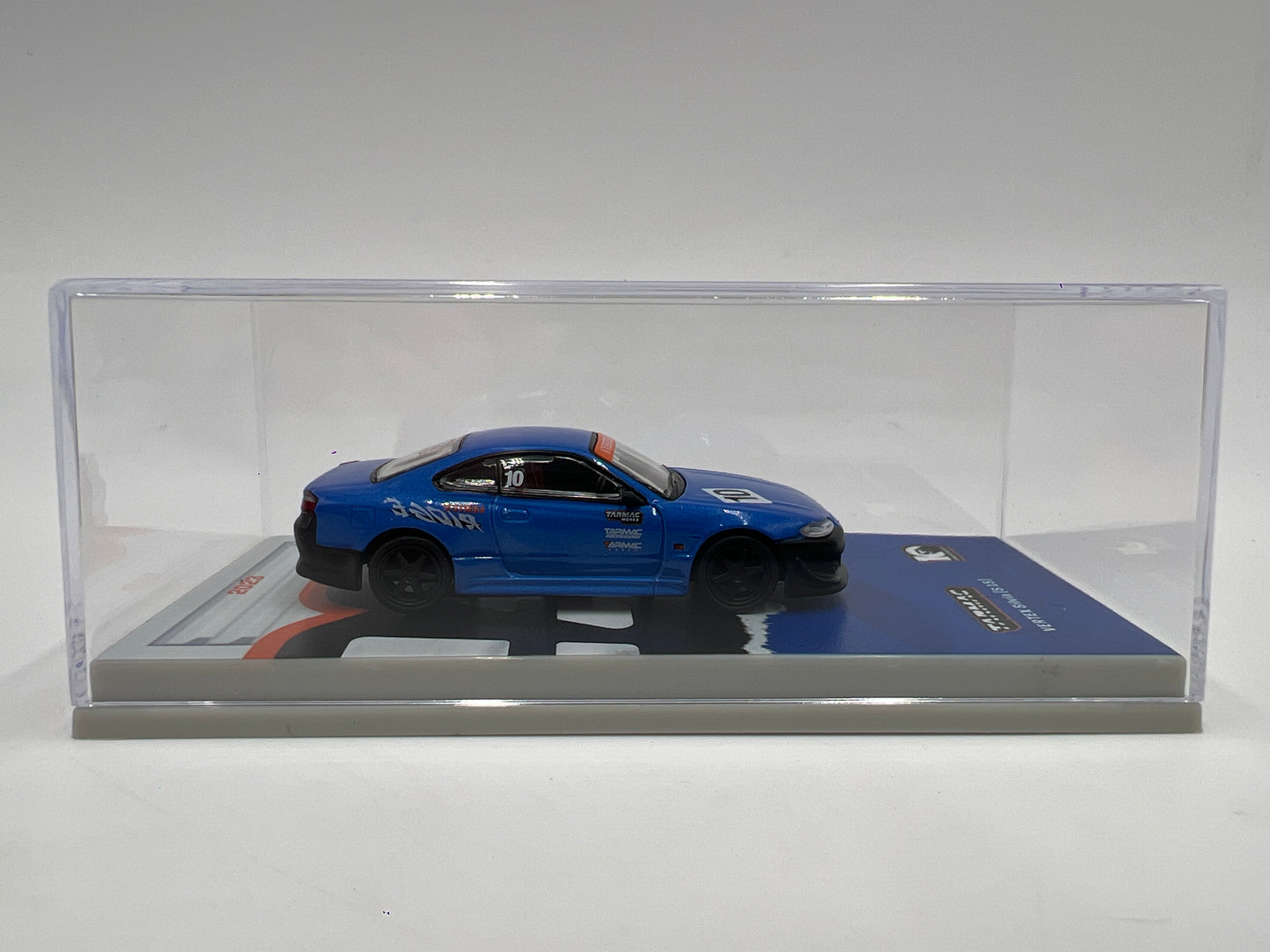 Tarmac Works 10th Anniversary VERTEX Nissan Silvia S15 Blue/Black