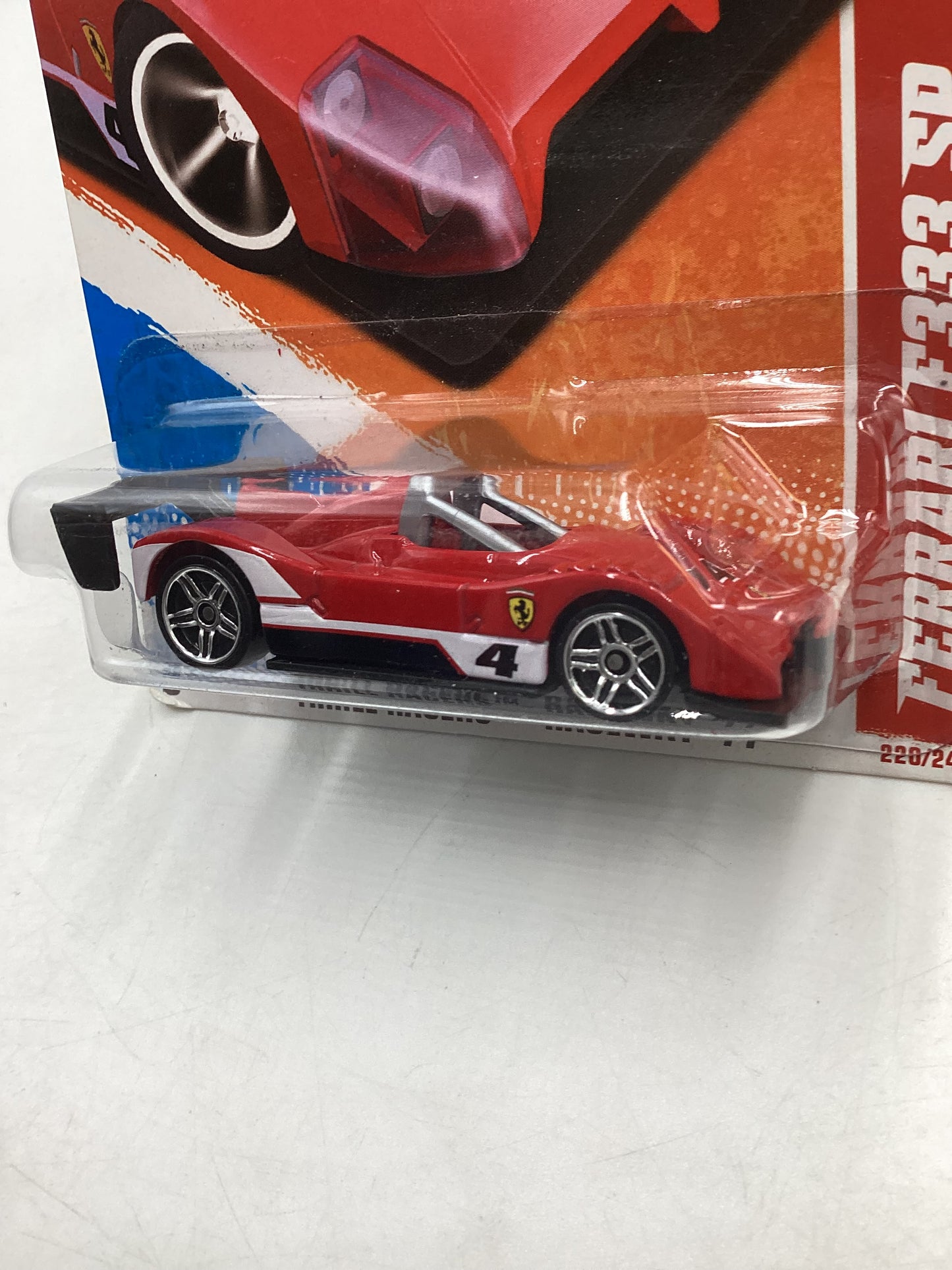 2011 Hot Wheels #220 Ferrari F333 SP Red Factory Sealed