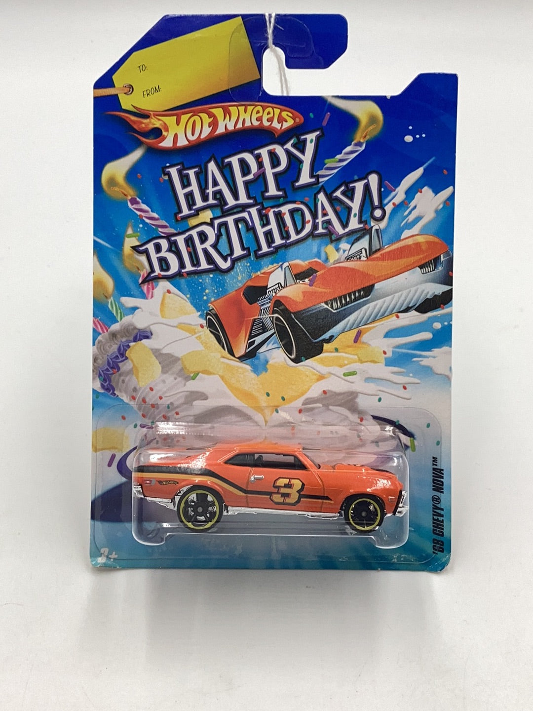 Hot Wheels Happy Birthday 68 Chevy Nova