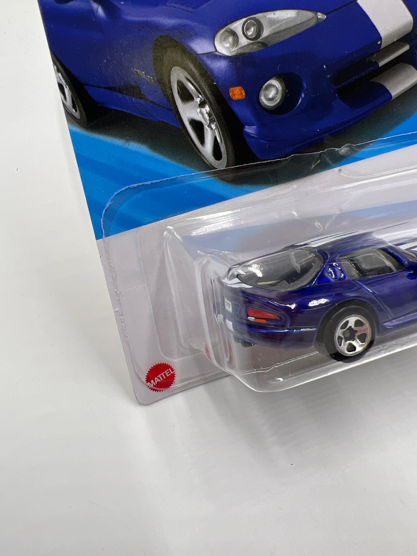 2025 Hot Wheels J Case Then And Now #176 96 Dodge Viper GTS Blue 53C