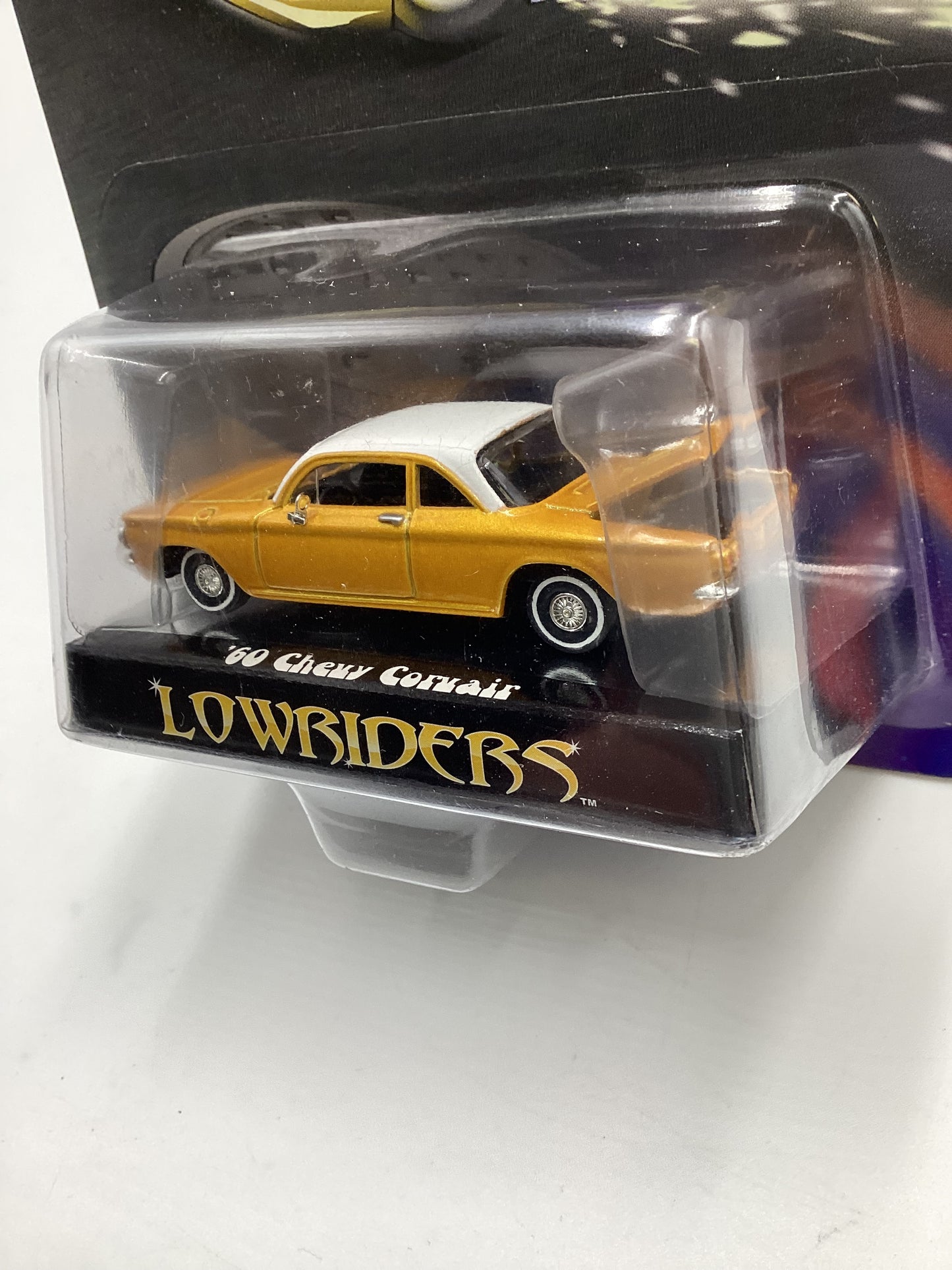 Racing Champions Lowriders 60 Chevy Corvair Gold