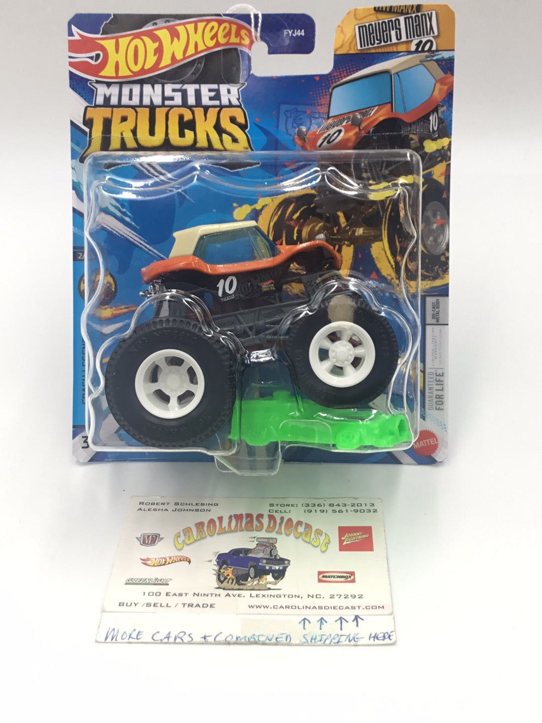 2024 Hot wheels monster Trucks Meyers Manx 2/6 new