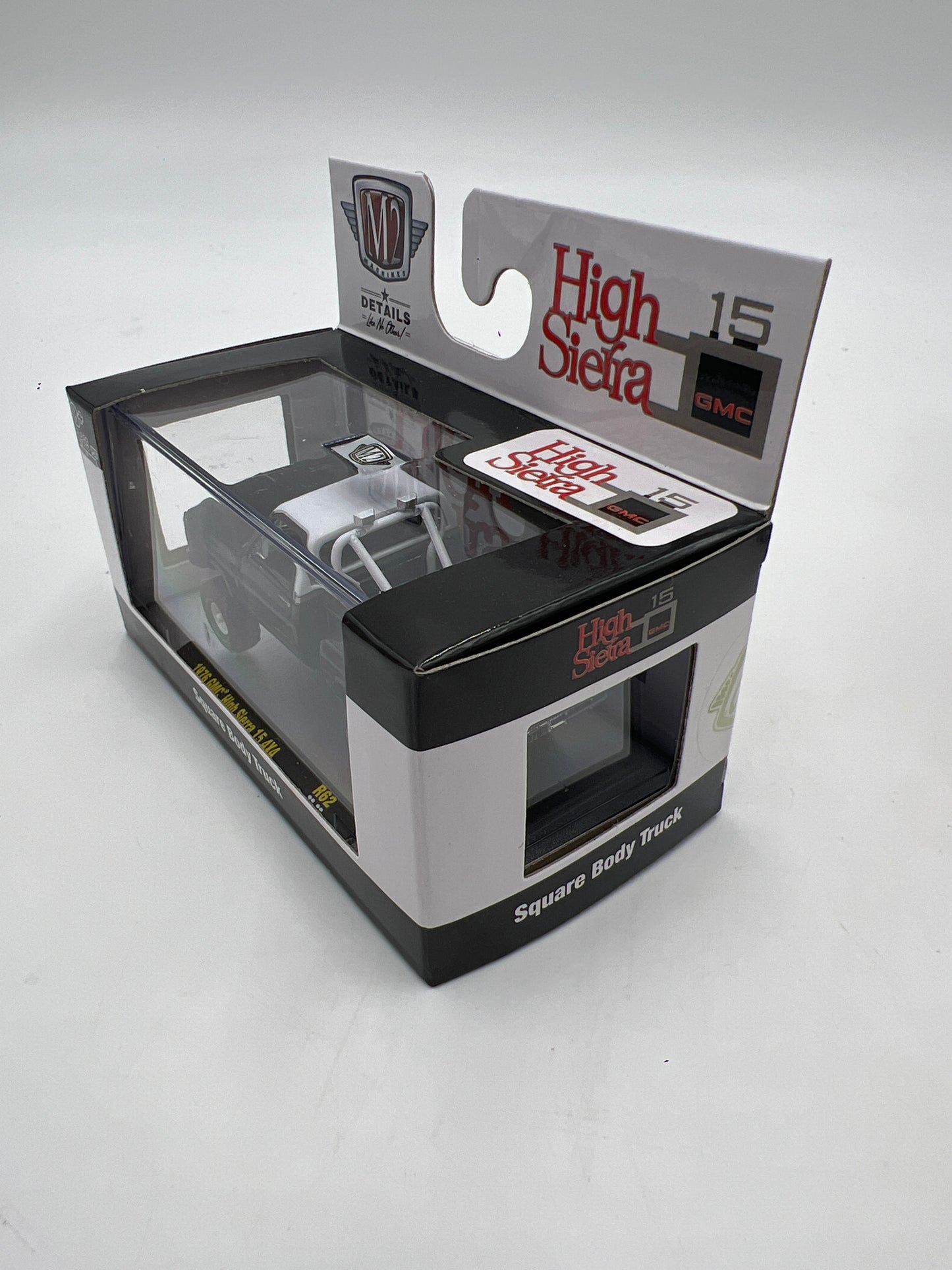 M2 Machines High Sierra 1976 GMC High Sierra 15 4x4 R62 Black