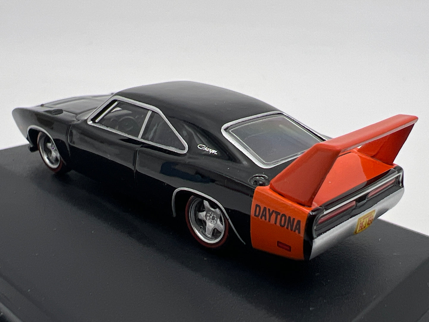 Oxford Auto Company 1/87 HO Scale Dodge Charger Daytona 1969 Black