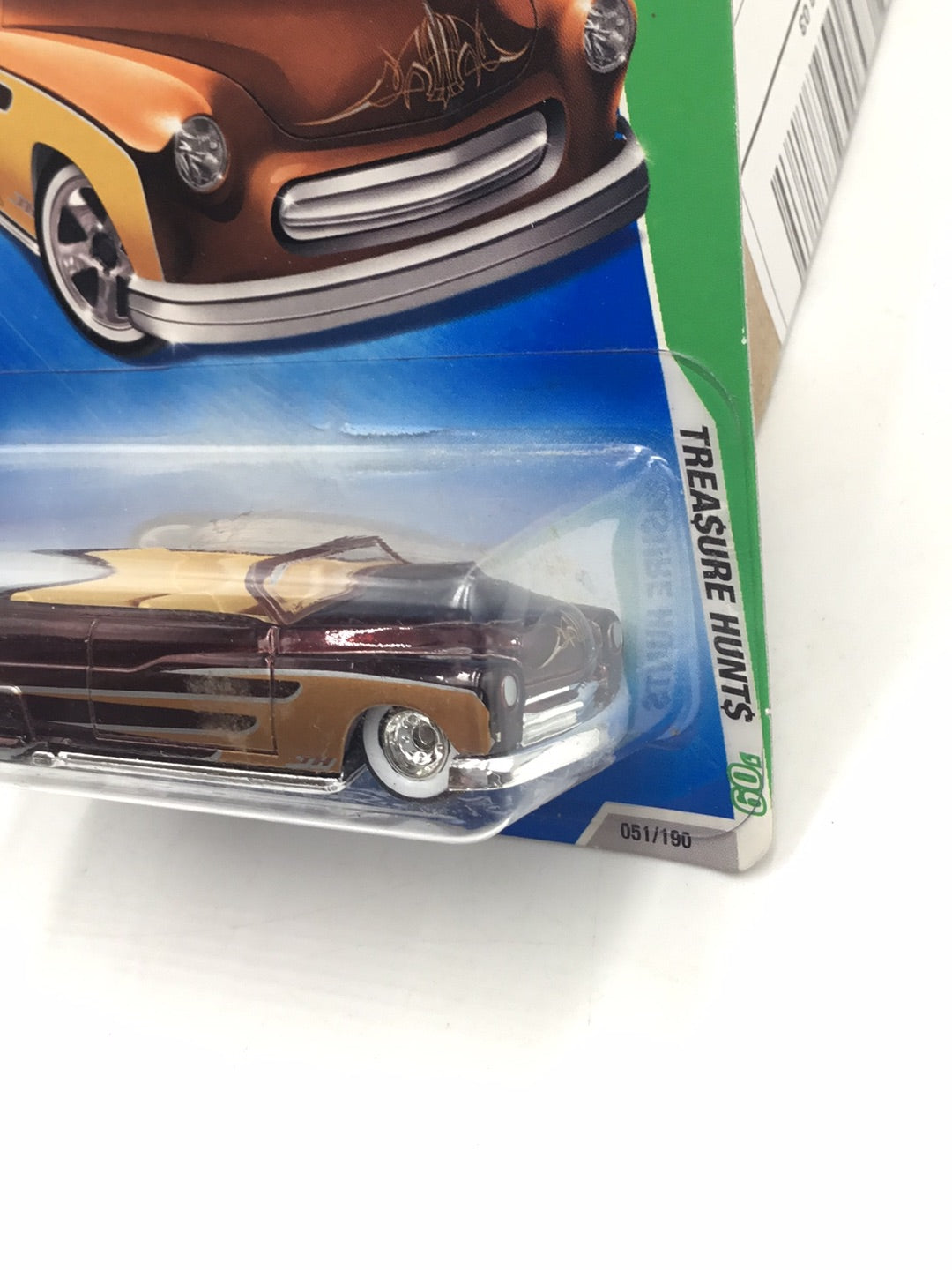 2009 hot wheels super treasure hunt #51 49 Merc W/Protector