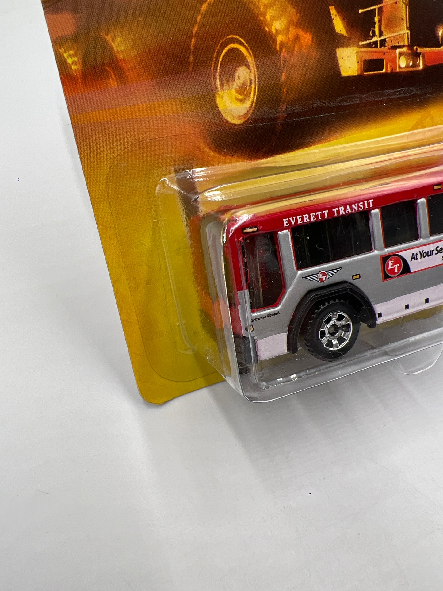 Matchbox City Action #50 City Bus Silver/Red 217E