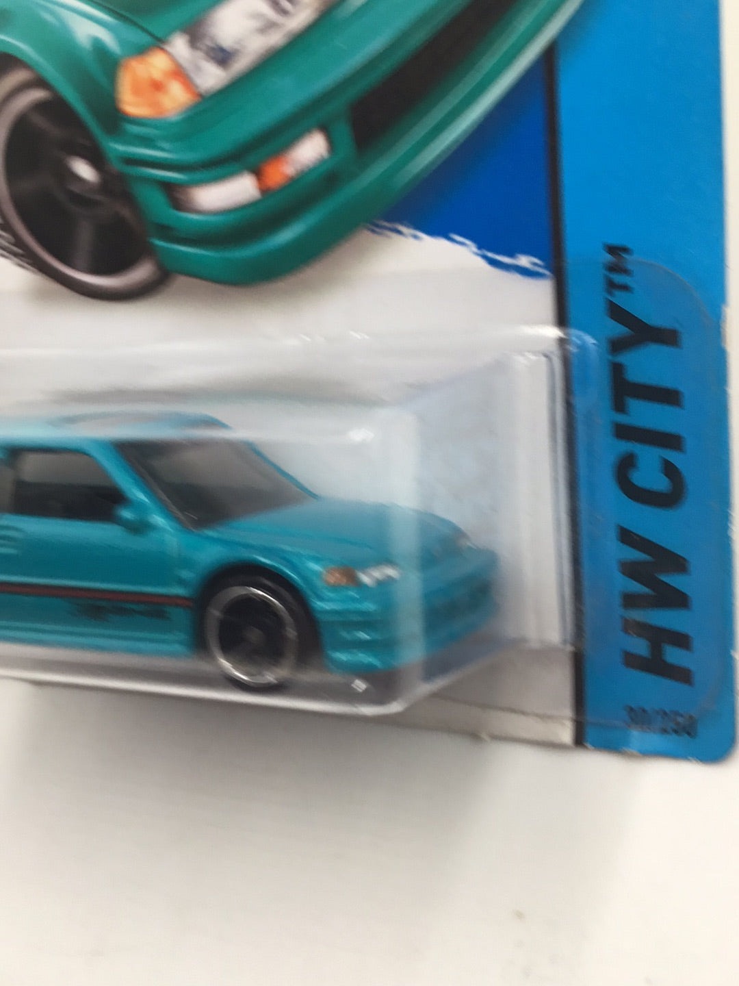 2014 Hot Wheels #30 1990 Honda Civic EF (BAD CARD)