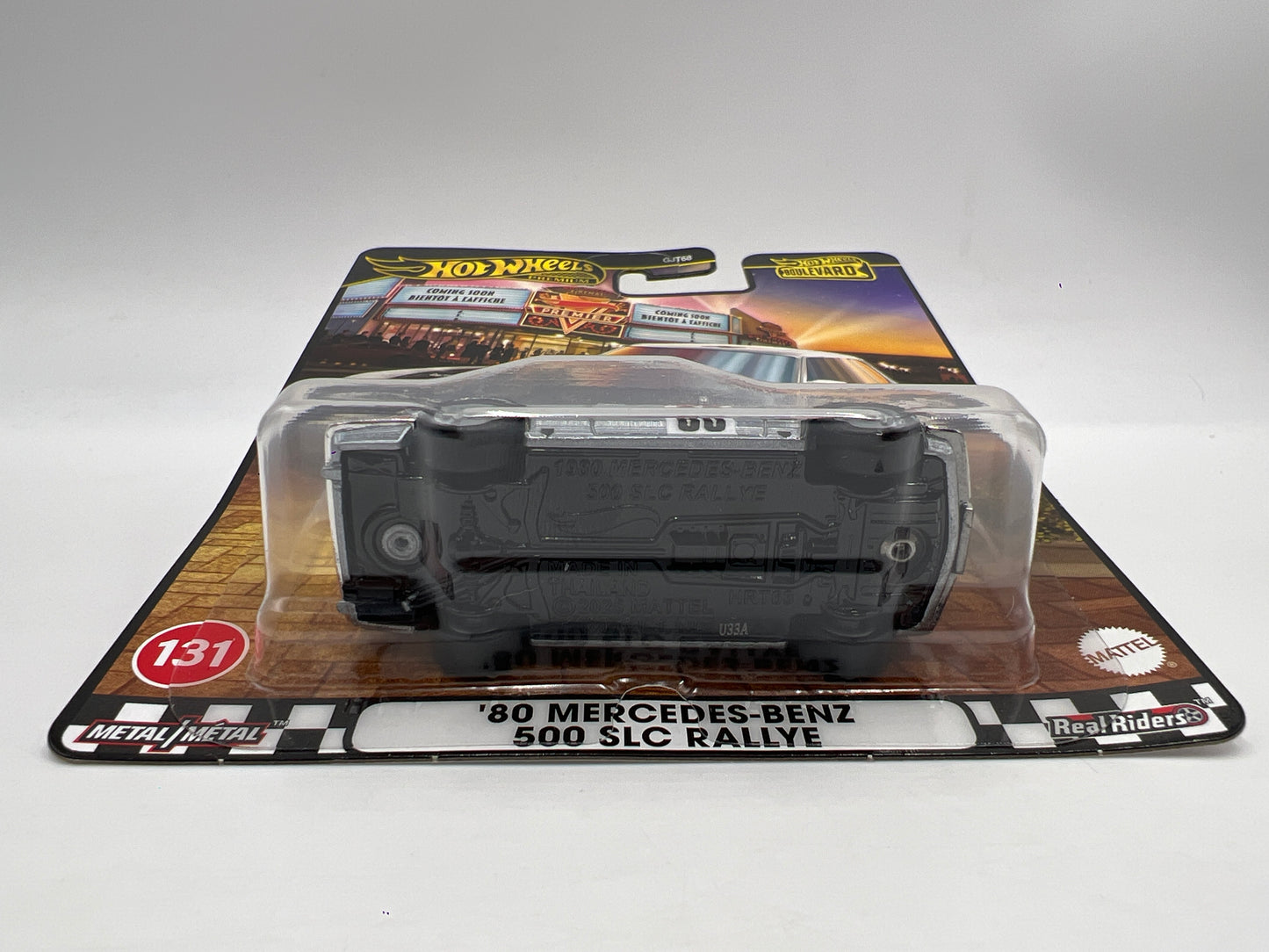 Hot Wheels Premium Boulevard #131 80 Mercedes-Benz 500 SLC Rallye Silver 265D