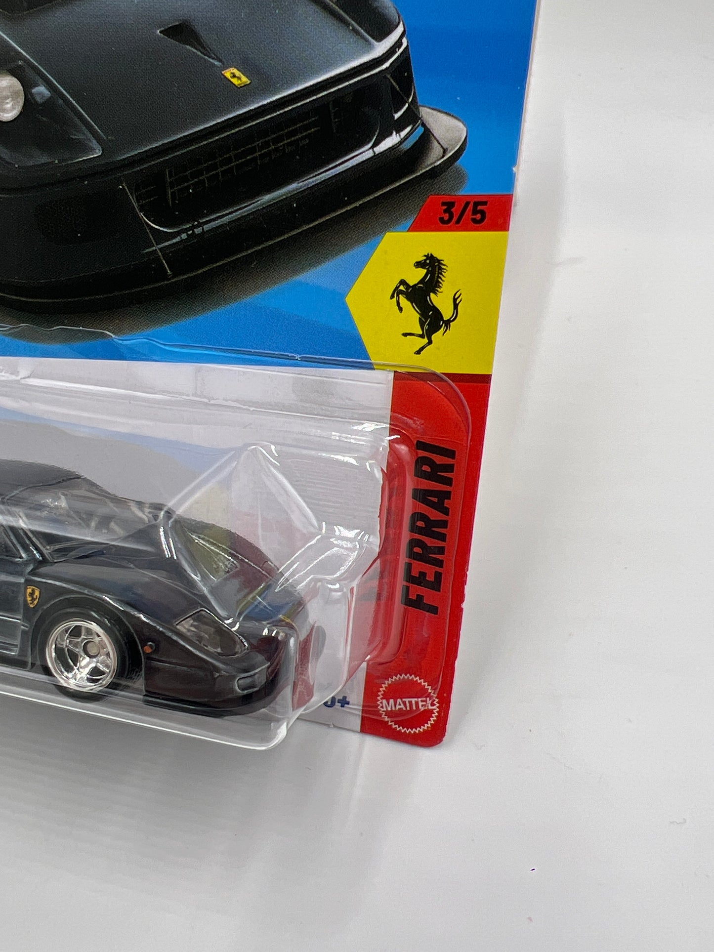 2026 Hot Wheels Super Treasure Hunt #63 Ferrari F40 Competizione Black W/Protector