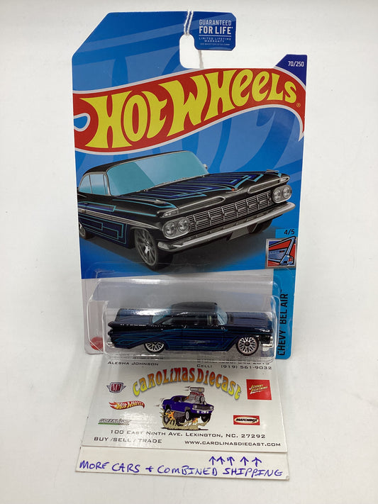 2022 Hot wheels #70 59 Chevy Impala Dollar general exclusive 237F