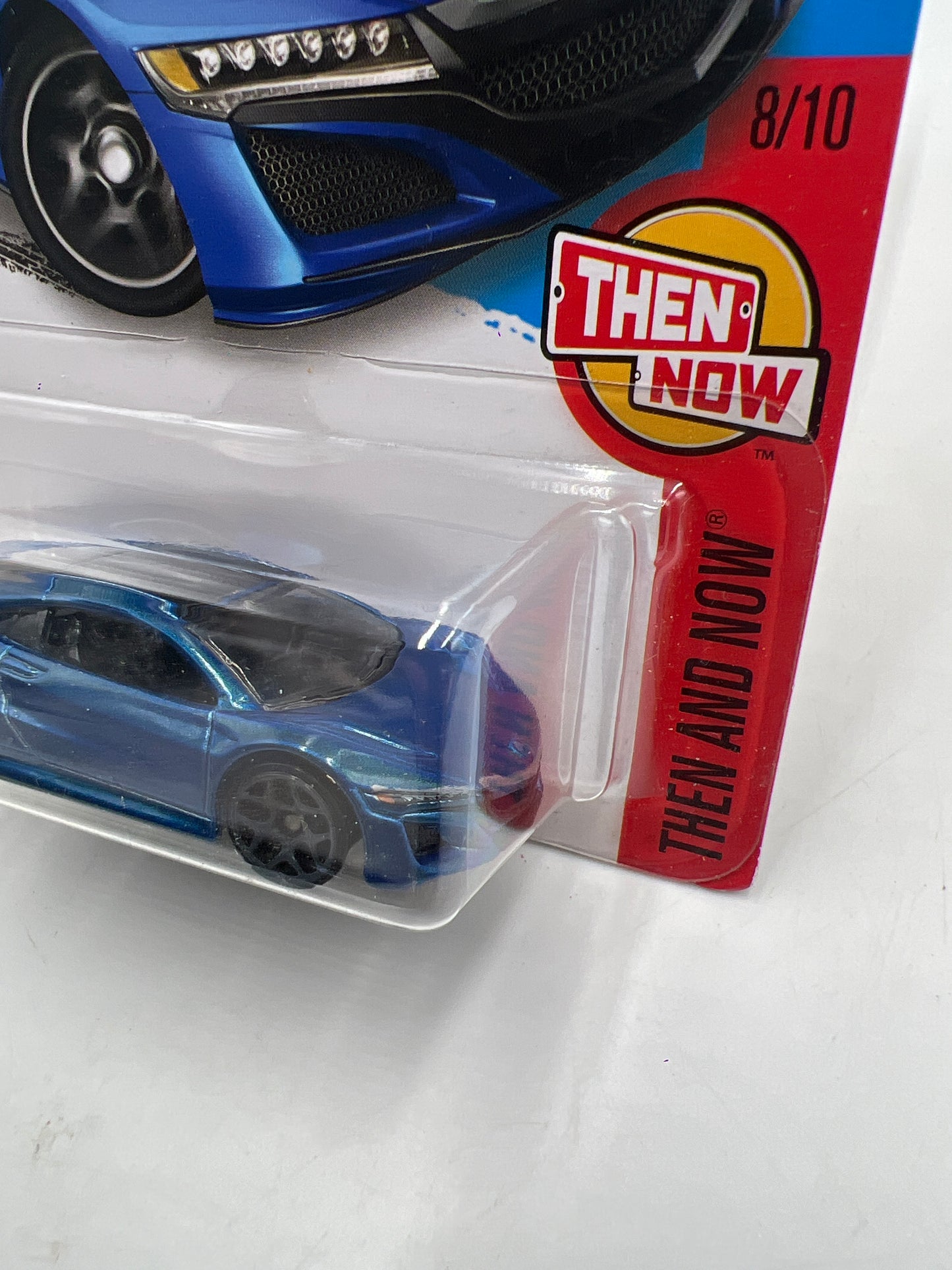 2016 Hot Wheels Then and Now #108 17 Acura NSX Blue 107E