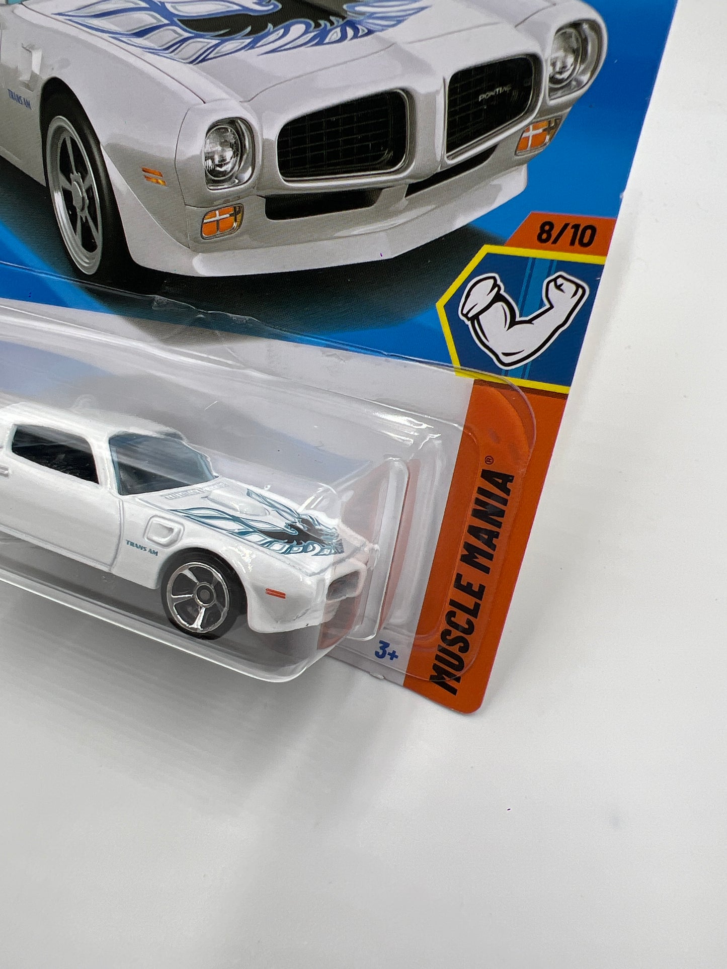2025 Hot Wheels M Case Muscle Mania #230 73 Pontiac Firebird White 46B