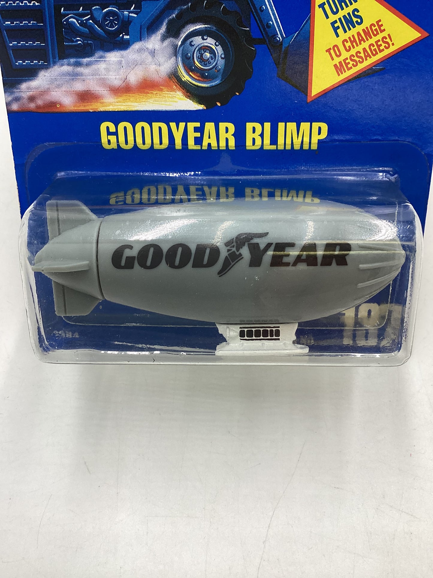 Hot Wheels Blue Card Collector No. 137 Goodyear Blimp Right Facing 240C