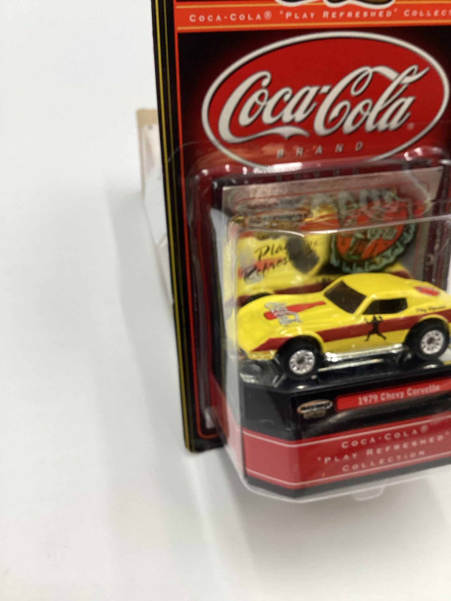 Matchbox Collectibles Coca Cola 1979 Chevy Corvette Yellow (SR)