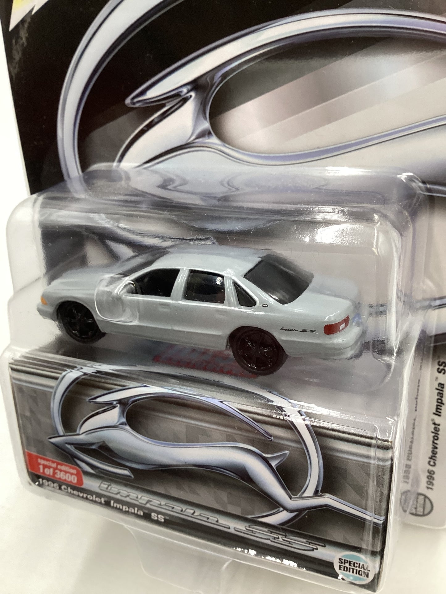 Johnny lightning x Mijo Exclusives 1996 Chevrolet Impala SS Gray 186D