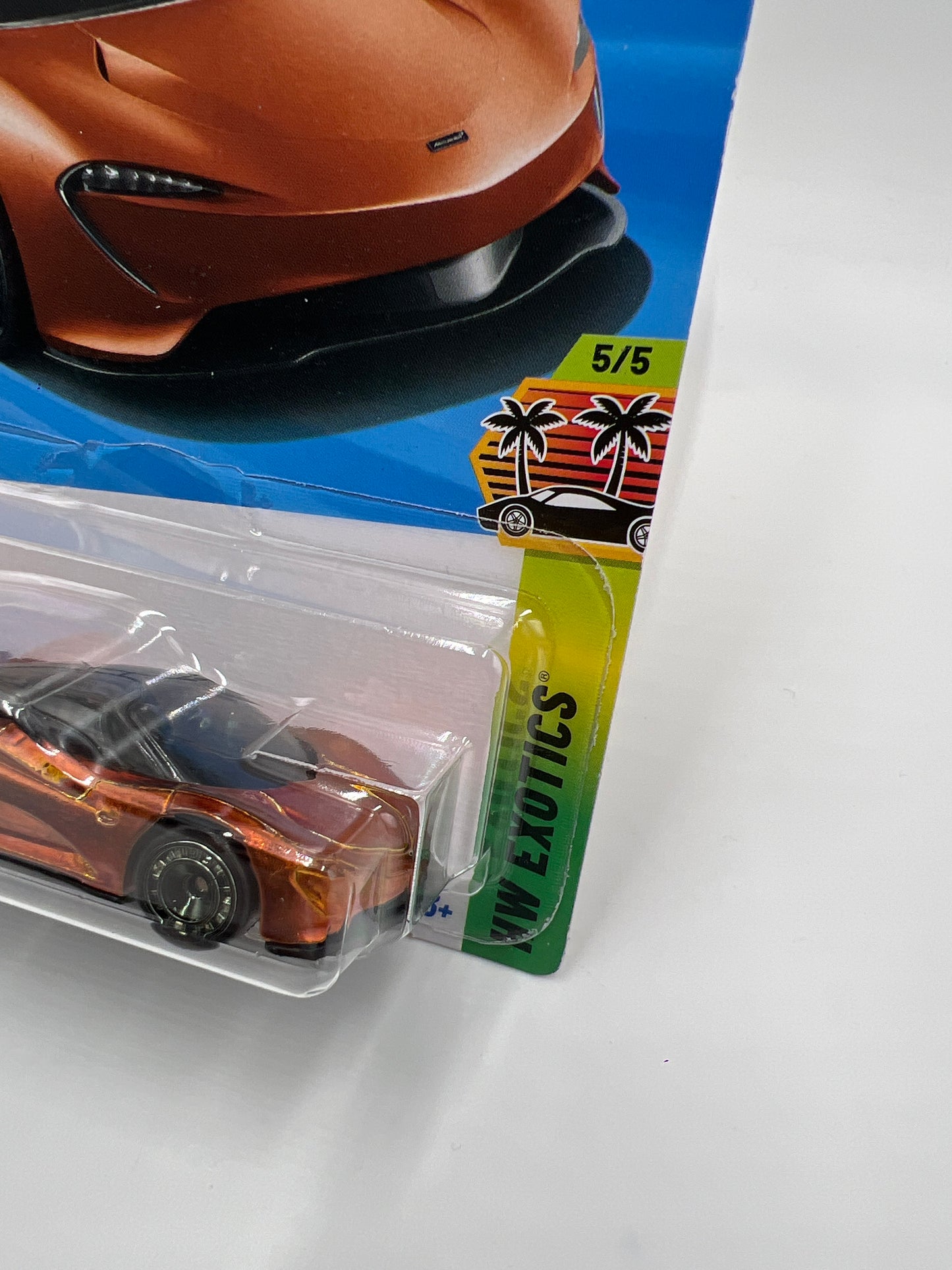2025 Hot Wheels Super Treasure Hunt #209 McLaren Speedtail Orange W/Protector