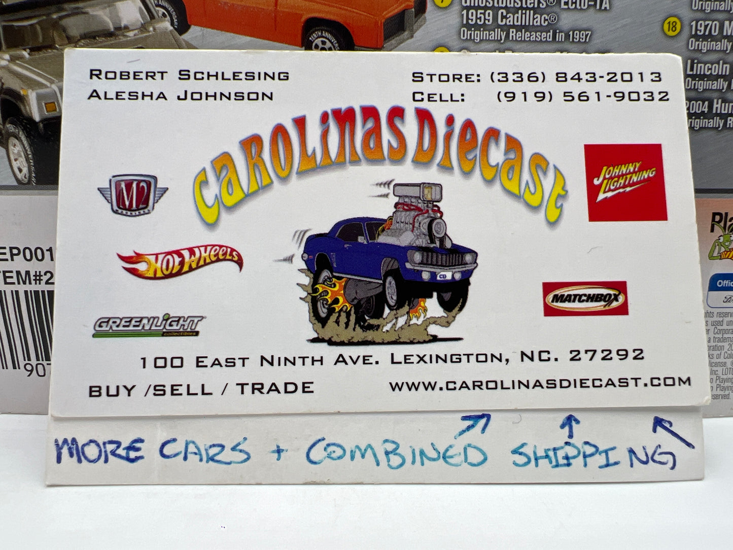 Johnny Lightning Motor Trend #12 1970 Plymouth Superbird Orange 222D