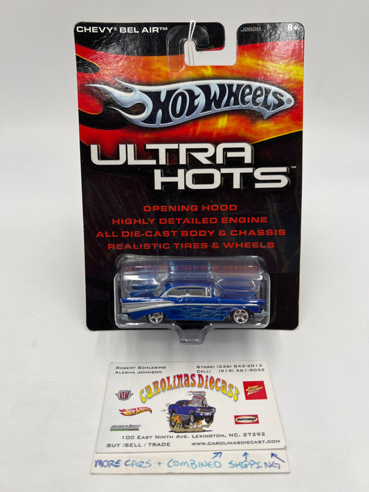 Hot Wheels Premium Ultra Hots Chevy Bel Air Blue 245L