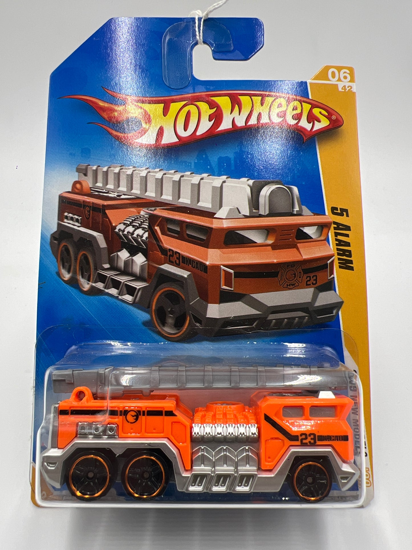 2009 Hot Wheels New Models #6 5 Alarm Orange 116D