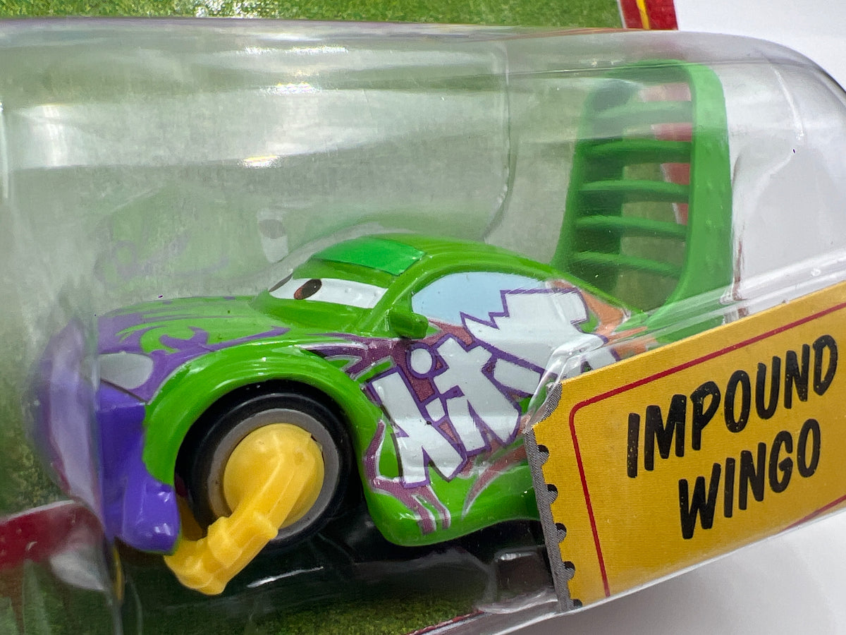 Disney Pixar The World Of Cars Race O Rama #87 CHASE Impound Wingo