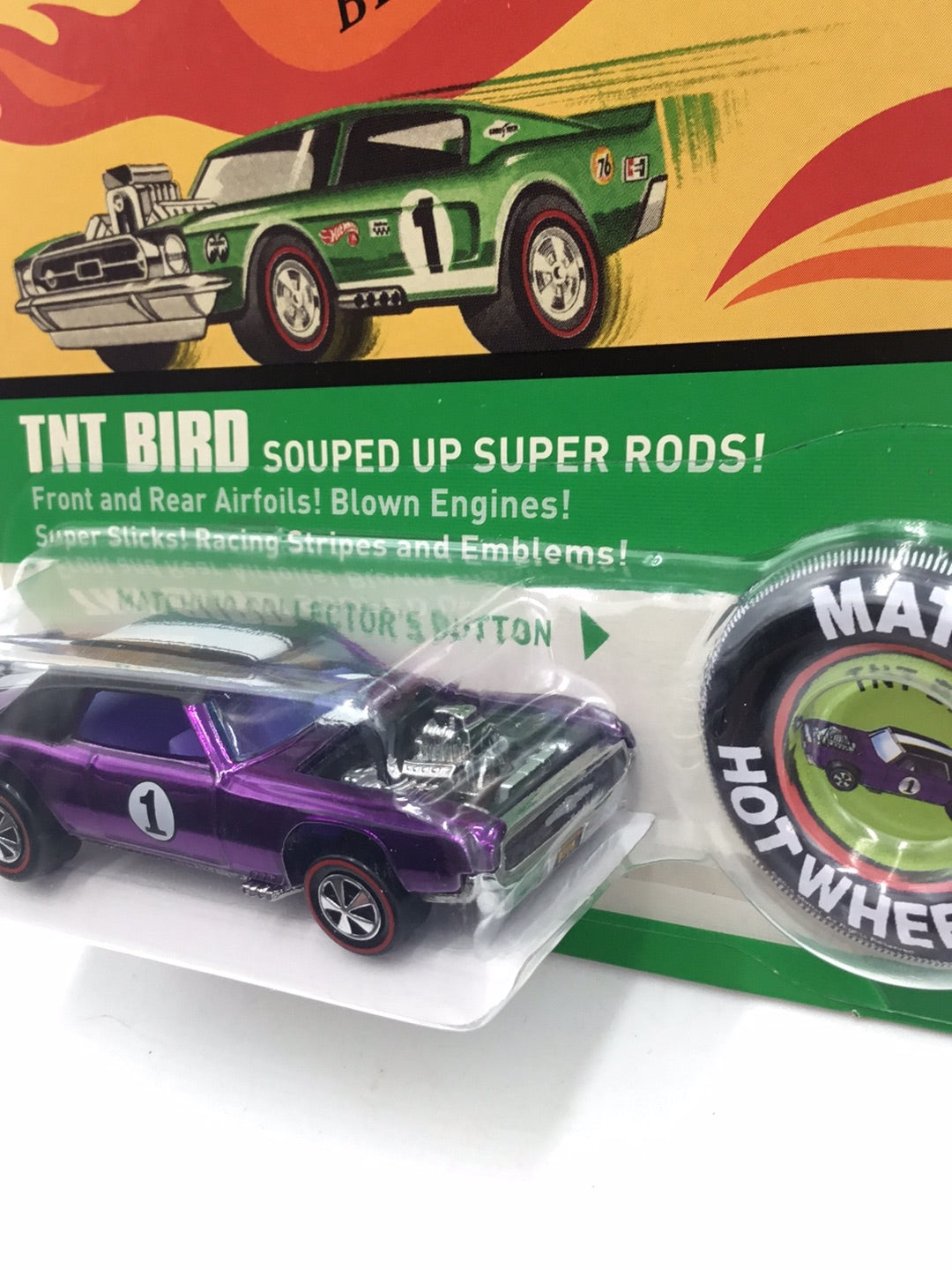 hot wheels redline club RLC Tnt Bird Number 2503 of 5000 with protector