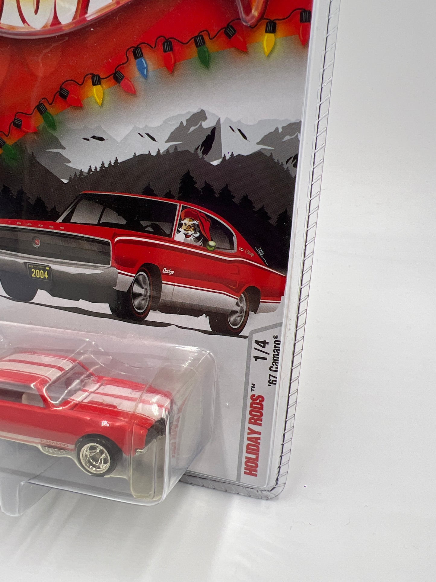 Hot Wheels Holiday Rods #1 67 Camaro Red